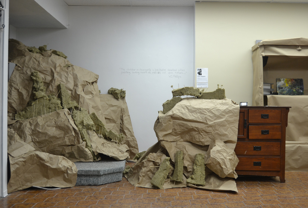 Installation View of landscape for 